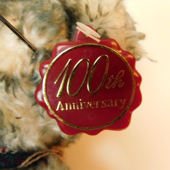 Dan Dee 100th Anniversary Teddy Bear 12" Plush Stuffed Animal - Picture 5 of 7